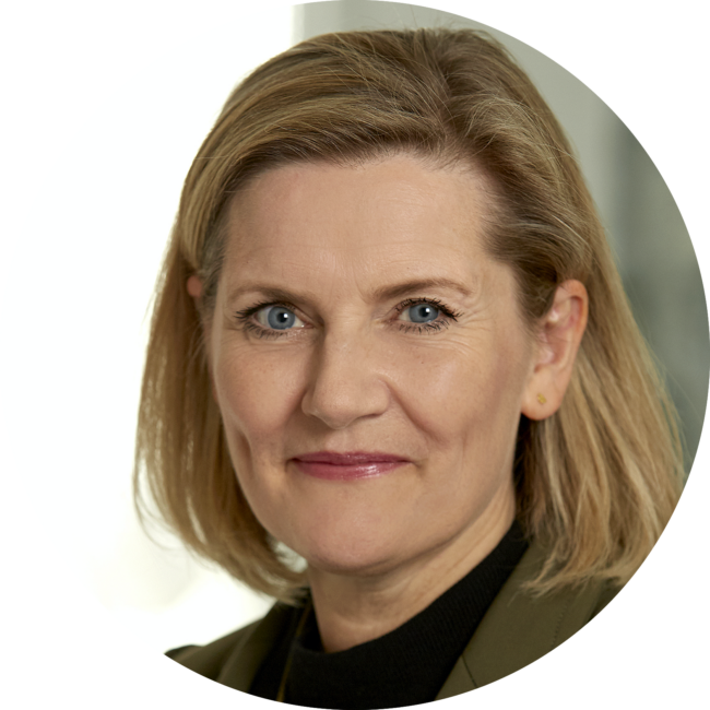 Helle H farve Rund